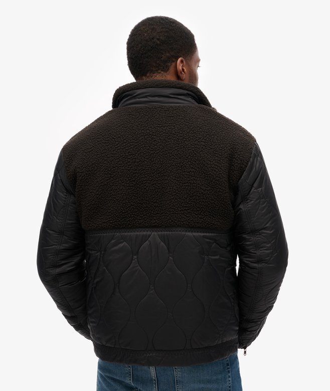 Sherpa Quilted Hybrid Jacket Sherpa Quilted Hybrid Jacket