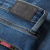 Skinny jeans i Organic Cotton med hög midja