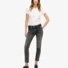Slim-fit-jeans i Organic Cotton med medelhög midja Slim-fit-jeans i Organic Cotton med medelhög midja
