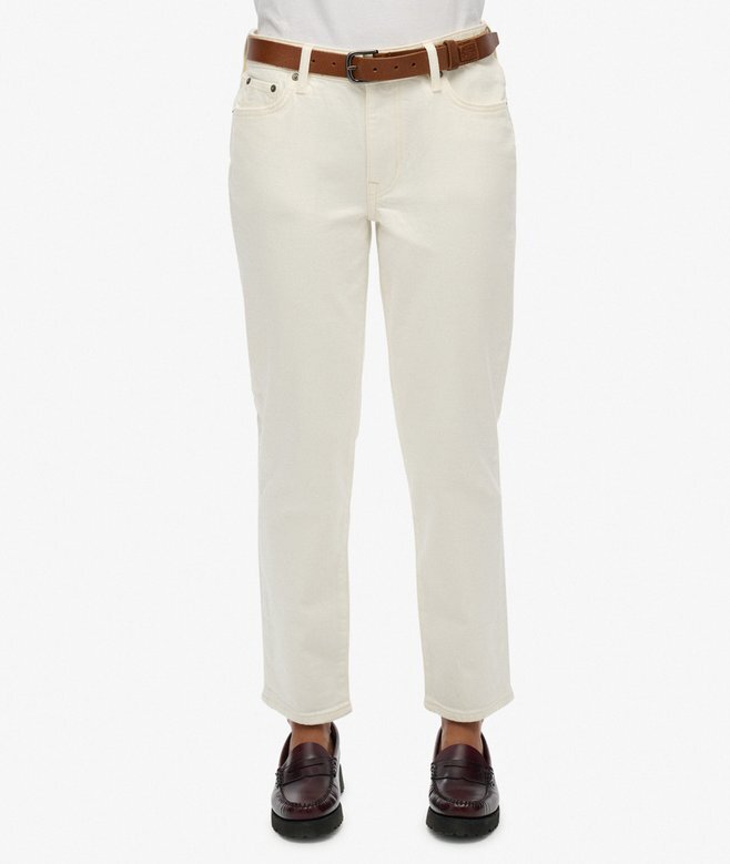 Slim-fit-jeans i Organic Cotton med medelhög midja Slim-fit-jeans i Organic Cotton med medelhög midja