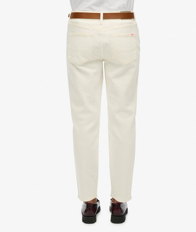 Slim-fit-jeans i Organic Cotton med medelhög midja Slim-fit-jeans i Organic Cotton med medelhög midja