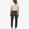 Slim-fit-jeans i Organic Cotton med medelhög midja
