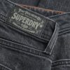 Slim-fit-jeans i Organic Cotton med medelhög midja