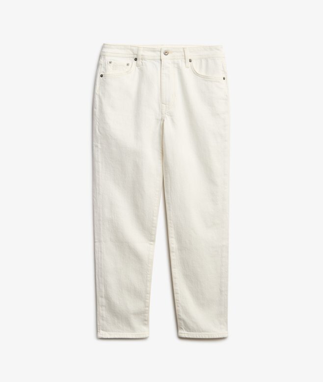 Slim-fit-jeans i Organic Cotton med medelhög midja Slim-fit-jeans i Organic Cotton med medelhög midja