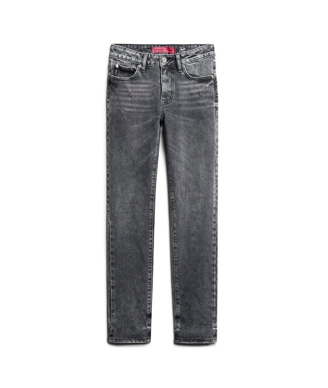 Slim-fit-jeans i Organic Cotton med medelhög midja Slim-fit-jeans i Organic Cotton med medelhög midja