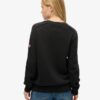 Slouchy stickad tröja med rund hals