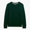 Slouchy stickad tröja med rund hals