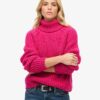 Slouchy Stitch Roll Neck Knit