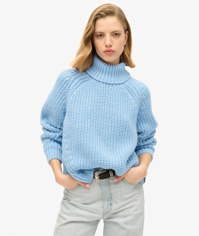 Slouchy Stitch Roll Neck Knit Slouchy Stitch Roll Neck Knit