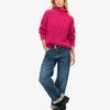 Slouchy Stitch Roll Neck Knit