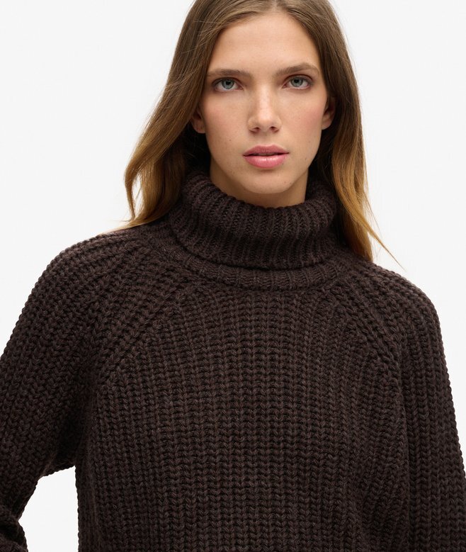 Slouchy Stitch Roll Neck Knit Slouchy Stitch Roll Neck Knit