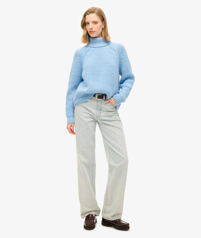 Slouchy Stitch Roll Neck Knit Slouchy Stitch Roll Neck Knit