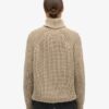 Slouchy Stitch Roll Neck Knit