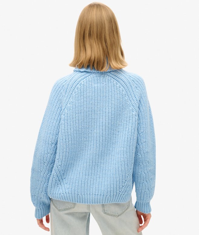 Slouchy Stitch Roll Neck Knit Slouchy Stitch Roll Neck Knit