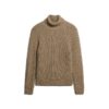 Slouchy Stitch Roll Neck Knit
