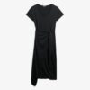 Slub Midi Wrap Dress Slub Midi Wrap Dress
