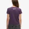 Small Tattoo Rhinestone Fitted T-shirt