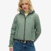 Softshell-trekkingjacka med huva