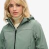 Softshell-trekkingjacka med huva