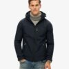 Softshell-vandringsjacka med huva Softshell-vandringsjacka med huva