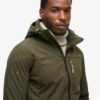 Softshell-vandringsjacka med huva Softshell-vandringsjacka med huva