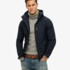 Softshell-vandringsjacka med huva Softshell-vandringsjacka med huva