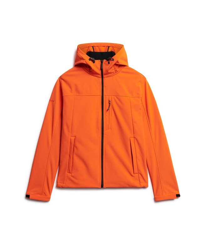 Softshell-vandringsjacka med huva Softshell-vandringsjacka med huva