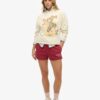 Souvenir Graphic Loose Crew Sweatshirt
