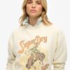 Souvenir Graphic Loose Crew Sweatshirt