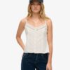 Spets-cami-top med knappar Spets-cami-top med knappar