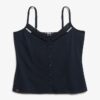 Spets-cami-top med knappar Spets-cami-top med knappar