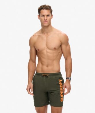 Sport Graphic 17-tums återvunna badshorts