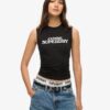 Sport Luxe Graphic Fitted Tank Top Sport Luxe Graphic Fitted Tank Top