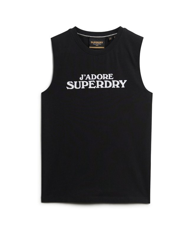 Sport Luxe Graphic Fitted Tank Top Sport Luxe Graphic Fitted Tank Top