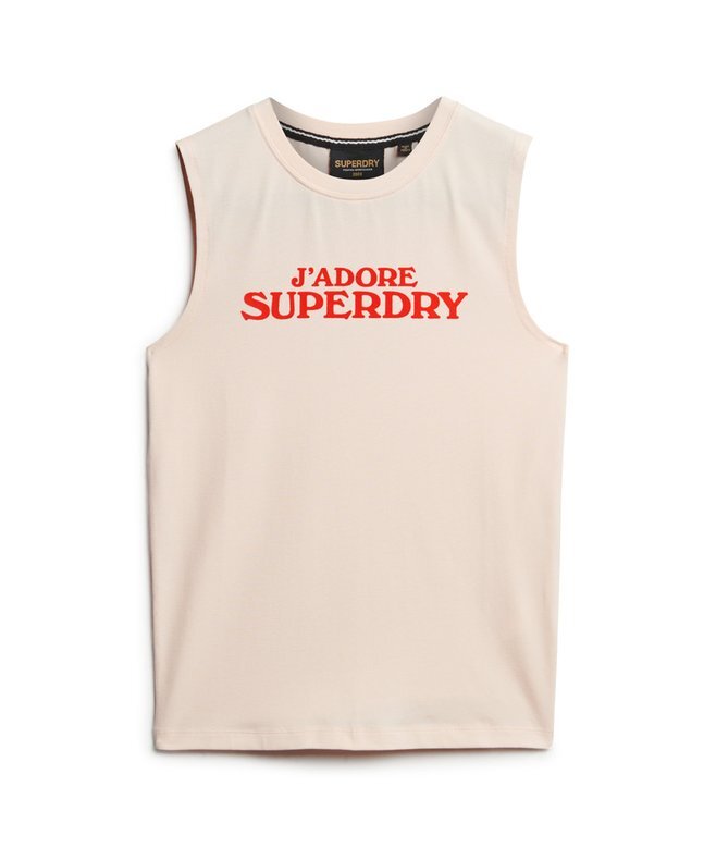 Sport Luxe Graphic Fitted Tank Top Sport Luxe Graphic Fitted Tank Top