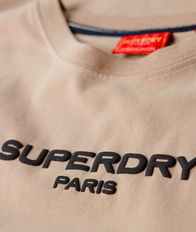 Sport Luxe Logo Fitted Cropped T-shirt Sport Luxe Logo Fitted Cropped T-shirt
