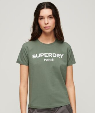 Sport Luxe T-shirt med tryck