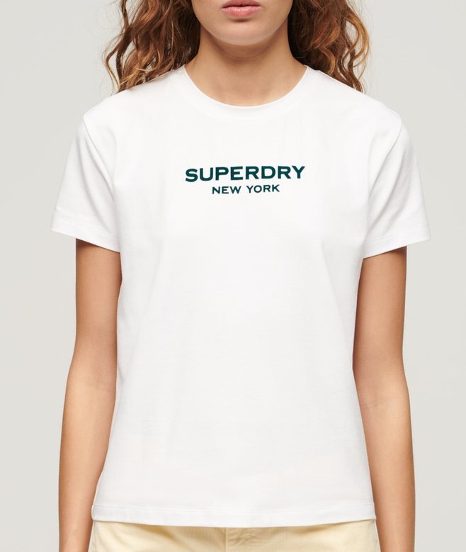 Sport Luxe T-shirt med tryck Sport Luxe T-shirt med tryck