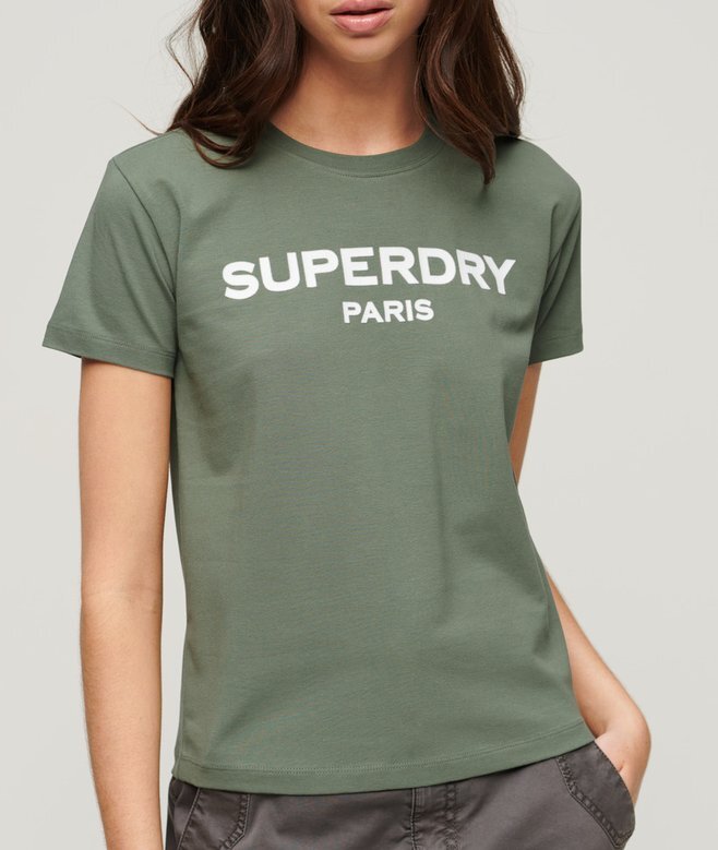 Sport Luxe T-shirt med tryck Sport Luxe T-shirt med tryck
