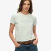 Sport Luxe T-shirt med åtsittande passform Sport Luxe T-shirt med åtsittande passform