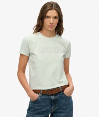 Sport Luxe T-shirt med åtsittande passform