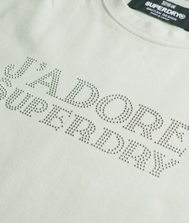 Sport Luxe T-shirt med åtsittande passform Sport Luxe T-shirt med åtsittande passform