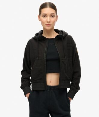 Sport Tech Grid Fleece Ziphood