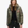 Sportig Puffer-jacka i bomberstil Sportig Puffer-jacka i bomberstil