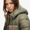 Sportig Puffer-jacka i bomberstil Sportig Puffer-jacka i bomberstil