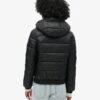 Sportig Puffer-jacka i bomberstil Sportig Puffer-jacka i bomberstil