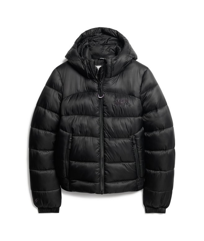 Sportig Puffer-jacka i bomberstil Sportig Puffer-jacka i bomberstil