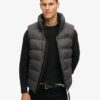 Sportig Puffer-tweed-väst Sportig Puffer-tweed-väst