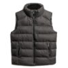 Sportig Puffer-tweed-väst Sportig Puffer-tweed-väst