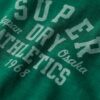 Sportigt T-shirt med college-tryck